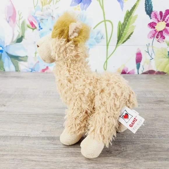 Ganz Webkinz Alpaca Plush HM661 Stuffed Animal No Code - Picture 4 of 6
